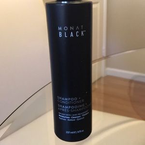 Monat black shampoo + conditioner